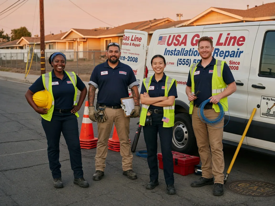 Gas Line Installation company in Coffeeville, MS